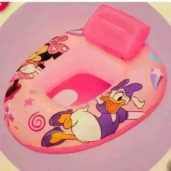 Disney Junior Minnie Mouse Baby Pool Float Watercraft - Picture 1 of 3
